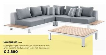 Molecule Loungeset hawai aanbieding