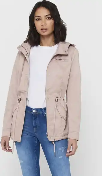 Bol.com ONLY ONLLORCA CANVAS PARKA CC OTW NOOS Dames Jas - Maat XL aanbieding