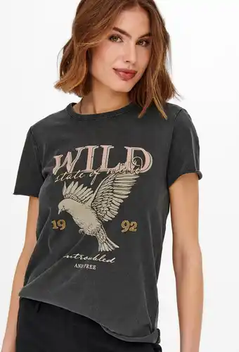 Bol.com ONLY ONLLUCY REG S/S TOP JRS NOOS Dames T-shirt - Maat S aanbieding
