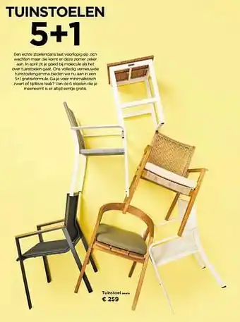 Molecule Tuinstoel jakarta aanbieding