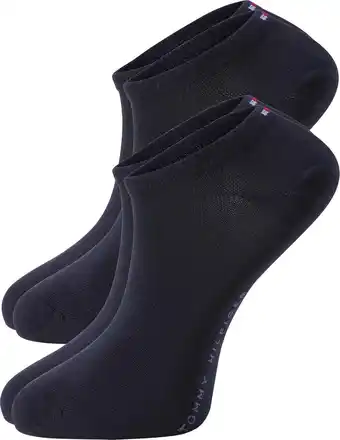 Bol.com Tommy Hilfiger 2P Heren Sneakersokken - 39-42 aanbieding