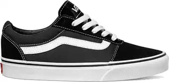 Bol.com VANS WM Ward (SUEDE/CANVAS)BLACK/WHITE -Maat 39 aanbieding