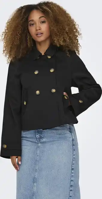 Bol.com ONLY ONLAPRIL SHORT TRENCHCOAT OTW NOOS Dames Jas - Maat XL aanbieding