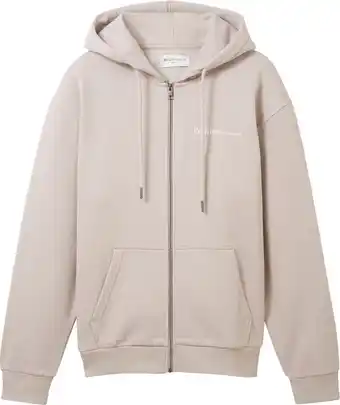Bol.com TOM TAILOR zipper hoodie jacket Heren Vest - Maat XL aanbieding
