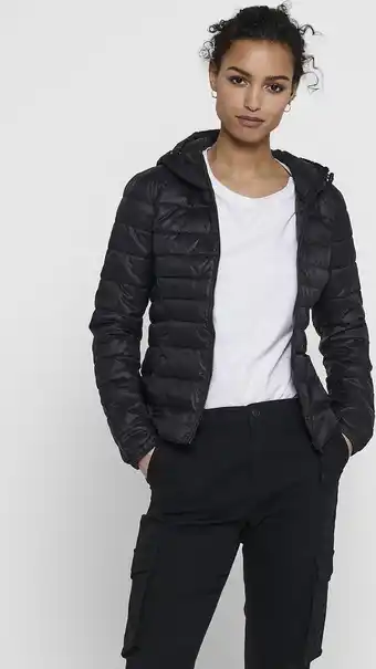 Bol.com ONLY ONLTAHOE HOOD JACKET OTW NOOS Dames Jas - Maat XS aanbieding