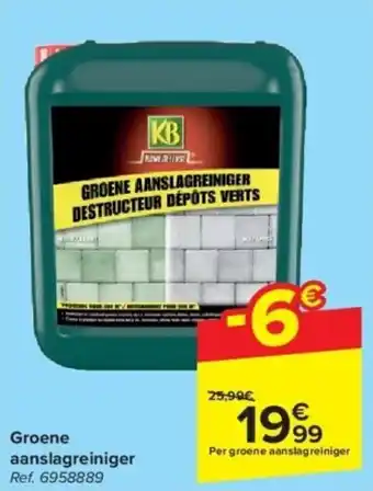 Groene aanslagreiniger
