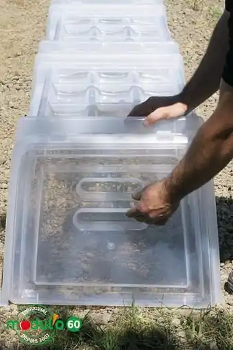 Brico Embout serre tunnel Modul’o 60 polypropylène transparent 4x56x49cm aanbieding