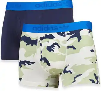 Bol.com Adidas Originals Trunk (2PK) Heren Onderbroek - assorted - Maat M aanbieding