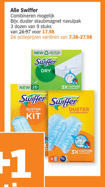 Albert Heijn Alle Swiffer aanbieding