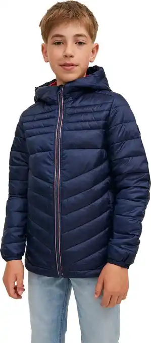 Bol.com JACK&JONES JUNIOR JJEHERO PUFFER HOOD NOOS JNR Jongens Jas - Maat 152 aanbieding