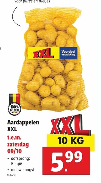 Lidl Aardappelen XXL 10kg aanbieding
