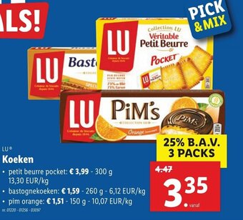 Lidl Koeken aanbieding