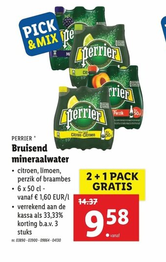Lidl Bruisend mineraalwater aanbieding
