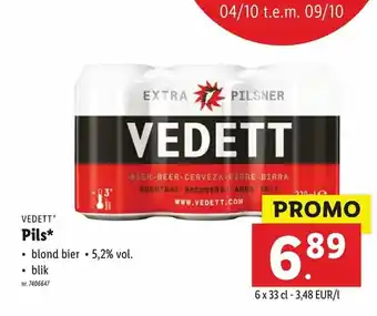Lidl Pils 6 x 33 cl aanbieding