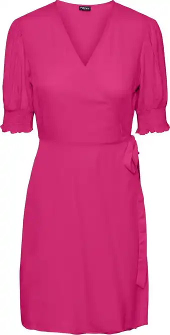 Bol.com PIECES PCTALA 2/4 WRAP DRESS NOOS BC Dames Jurk - Maat XL aanbieding