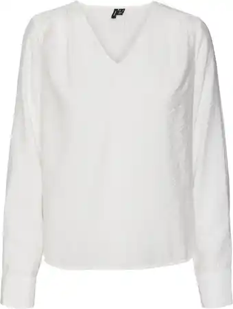 Bol.com VERO MODA VMLENA LS PLEAT TOP WVN NOOS Dames Top - Maat XS aanbieding