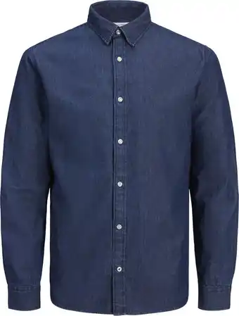 Bol.com JACK&JONES JJTEXAS DENIM SHIRT LS Heren Overhemd - Maat L aanbieding