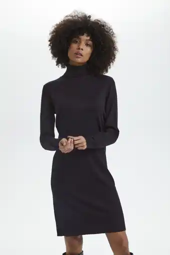 Bol.com Saint Tropez U6801 MilaSZ Rollneck Dress Dames Jurk - Maat S aanbieding