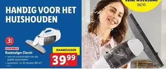 Lidl Raamzuiger Classic aanbieding