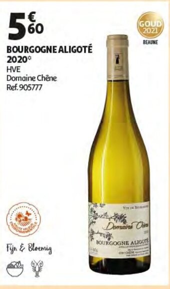 Auchan Bourgogne Aligote 2020 aanbieding