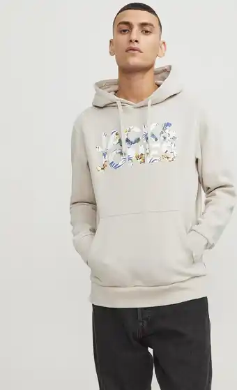 Bol.com JACK&JONES JJEJEFF CORP LOGO SWEAT HOOD LN Heren Trui - Maat S aanbieding