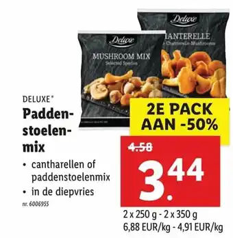 Lidl Padden-stoelen mix 2 x 250g aanbieding