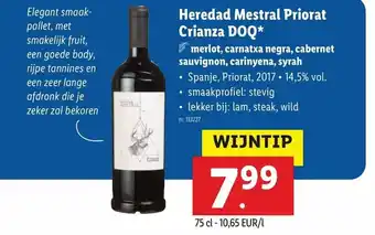 Heredad Mestral Priorat Crianza DOQ 75cl
