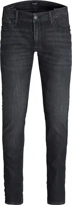 Bol.com JACK & JONES Liam Original loose fit - heren jeans - zwart denim - Maat: 27/32 aanbieding