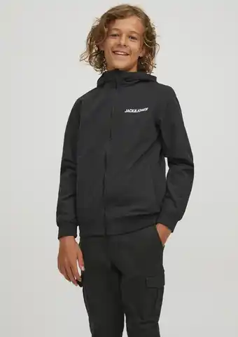 Bol.com JACK&JONES JUNIOR JJERUSH BLOCKING HOOD BOMBER NOOS JNR Jongens Bomberjack - Maat 152 aanbieding