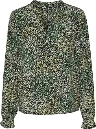 Bol.com VERO MODA VMLOTUS L/S TOP WVN GA BTQ Dames Top - Maat XS aanbieding