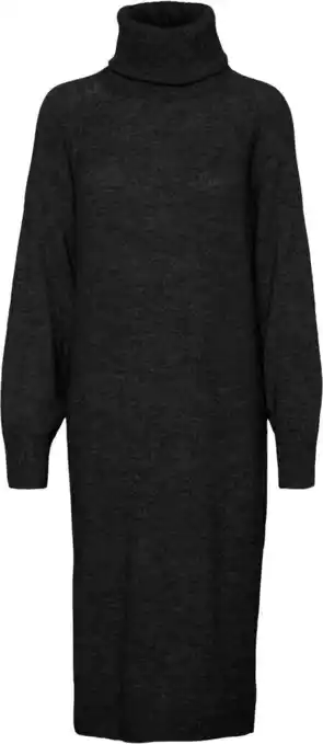 Bol.com VERO MODA VMDANIELA LS COWL NECK DRESS GA Dames Jurk - Maat S aanbieding