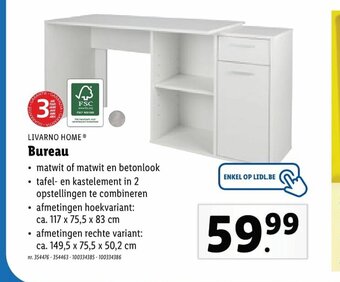 Lidl Bureau aanbieding