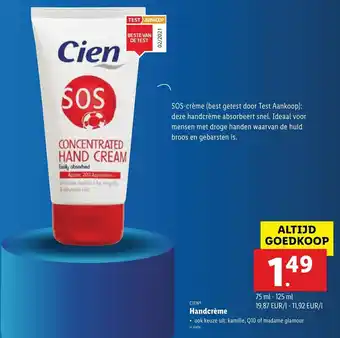 Handcreme 75ml - 125ml