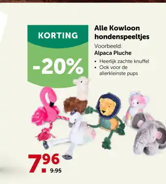 AVEVE Alle Kowloon Hondenspeeltjes aanbieding