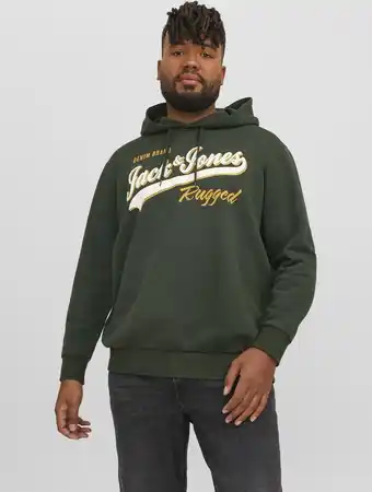 Bol.com JACK&JONES PLUS JJELOGO SWEAT HOOD 2 COL 23/24 NOOS PLS Heren Trui - Maat EU3XL US1XL aanbieding