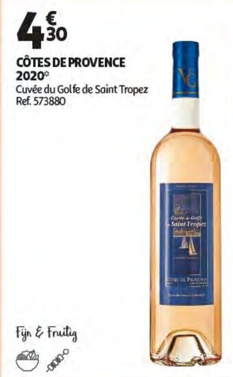 Auchan Cotes De Provence 2020 aanbieding