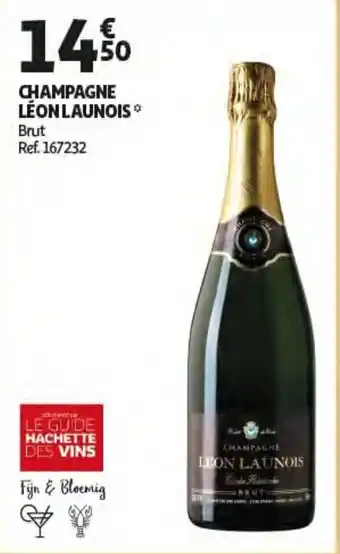 Auchan Champagne Leon Launois aanbieding
