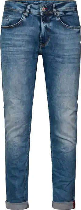 Bol.com Petrol Industries - Heren Russel Regular Tapered Fit Jeans jeans - Blauw - Maat 32 aanbieding