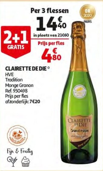 Auchan Clairette De Die aanbieding