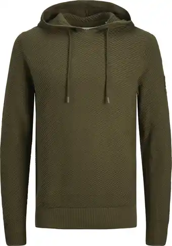 Bol.com JACK&JONES JCOCLASSIC TWILL KNIT HOOD SN Heren Trui - Maat XL aanbieding