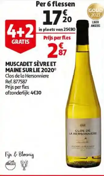 Muscadet Sevre Et Maine Sur Lie 2020