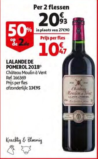 Auchan Lalande De Pomerol 2018 aanbieding