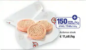 Renmans Ardense steak aanbieding