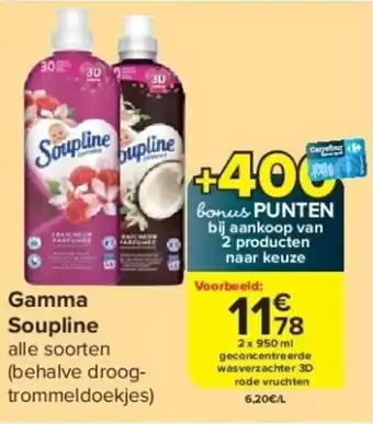 Carrefour Gamma Soupline aanbieding