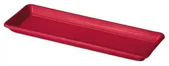 Plateau Kyoto rouge 50x18cm