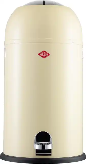 Wesco Kickmaster Pedaalemmer - 33 l - Amandel