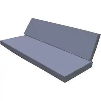 Brico Coussin de jardin Wood4You anthracite 150 x 53 cm aanbieding