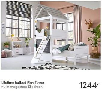 Baby & Tiener Lifetime Hutbed Play Tower aanbieding