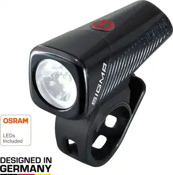 Bol.com Sigma BUSTER 150 Fiets koplamp LED 150 lumen - Li-on accu - Oplaadbaar aanbieding