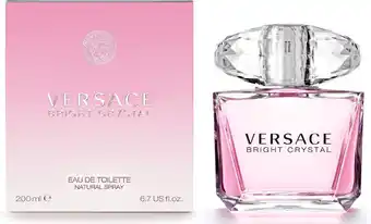 Bol.com Damesparfum Versace EDT Bright Crystal 200 ml aanbieding